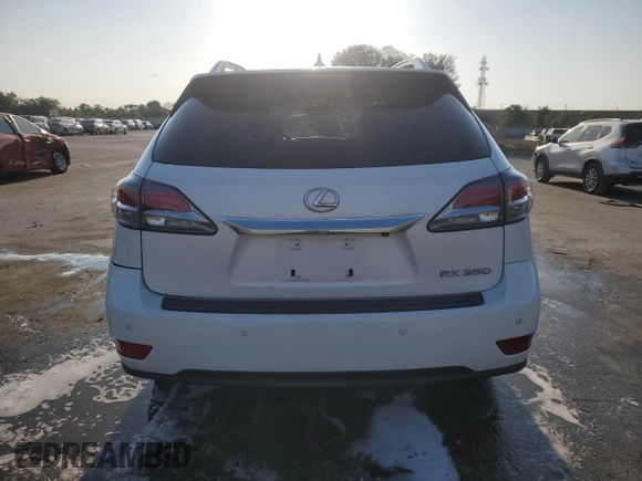 2015 Lexus RX 350 with VIN 2T2ZK1BA3FC188732, listed as a Copart auction lot 52688885 with 163,260 mi miles and Salvage Title. Bid and sale history available at carsss.com. Image 6.