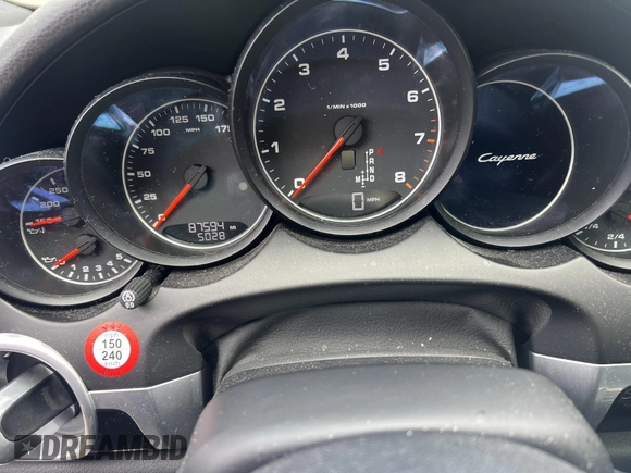 2016 Porsche Cayenne with VIN WP1AA2A26GKA13040, listed as a IAAI auction lot 42019833 with 87,594 mi miles and . Bid and sale history available at DreamBid. Image 6.