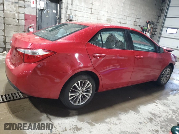 2014 Toyota Corolla L with VIN 2T1BURHE4EC184664, listed as a Copart auction lot 57712615 with 151,476 mi miles and Salvage title. Bid and sale history available at DreamBid. Image 3.