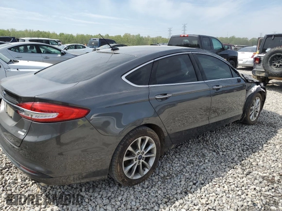 2017 Ford Fusion SE with VIN 3FA6P0HDXHR363713, listed as a Copart auction lot 52540035 with 174,146 mi miles and Salvage Title. Bid and sale history available at carsss.com. Image 3.