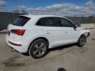 2023 Audi Q5 Prestige with VIN WA1CBAFY0P2099812, listed as a Copart auction lot 45938235 with 0 mi miles and Salvage Title. Bid and sale history available at carsss.com. Image 3.