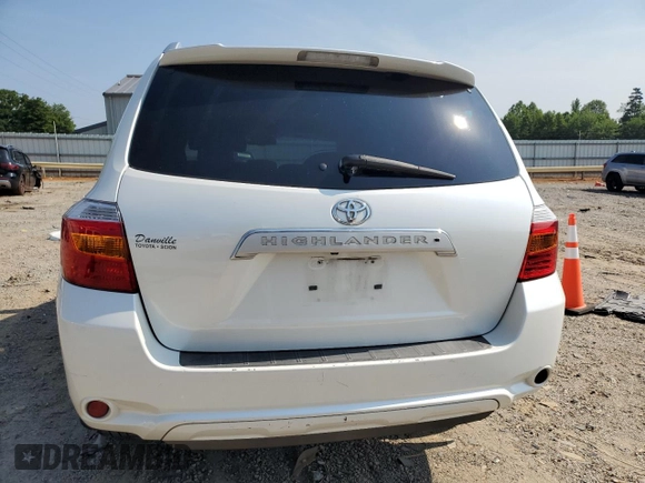 2010 Toyota Highlander Limited with VIN 5TDYK3EH8AS017561, listed as a Copart auction lot 62384975 with 141,853 mi miles and Salvage title. Bid and sale history available at DreamBid. Image 6.