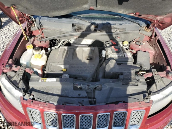 2016 Jeep Compass High Altitude Edition with VIN 1C4NJDEB0GD559443, listed as a Copart auction lot 47983765 with 108,818 mi miles and Salvage Title. Bid and sale history available at carsss.com. Image 12.