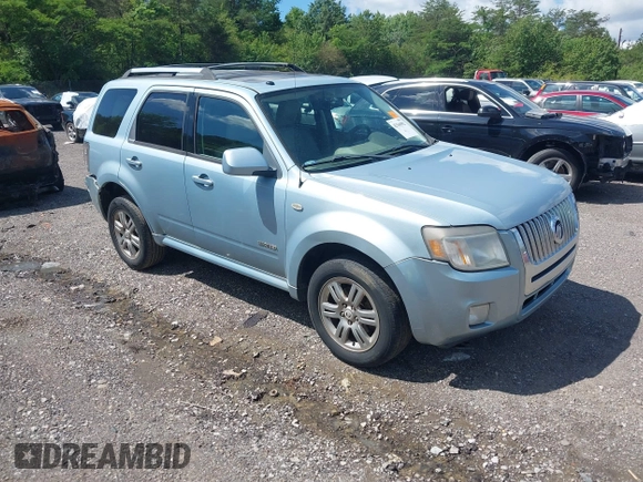 2008 Mercury Mariner Premier with VIN 4M2CU871X8KJ20395, listed as a IAAI auction lot 42166982 with 271,417 mi miles and . Bid and sale history available at DreamBid. Image 1.