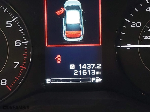 2019 Subaru Impreza Premium with VIN 4S3GKAD66K3612590, listed as a IAAI auction lot 41342220 with 21,613 mi miles. Bid and sale history available at carsss.com. Image 15.