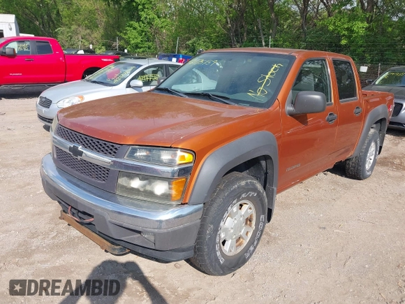 2005 Chevrolet Colorado 1SF LS Z71 with VIN 1GCDT136758169021, listed as a IAAI auction lot 42175159 with 217,734 mi miles. Bid and sale history available at carsss.com. Image 2.