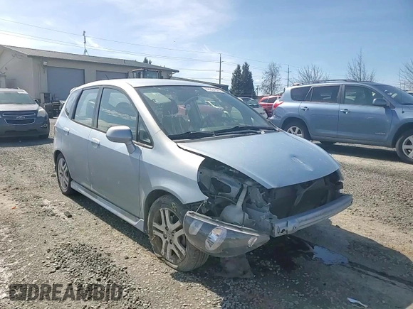 2008 Honda Fit Sport with VIN JHMGD38698S067935, listed as a Copart auction lot 50264995 with 142,268 mi miles and Salvage Title. Bid and sale history available at carsss.com. Image 11.