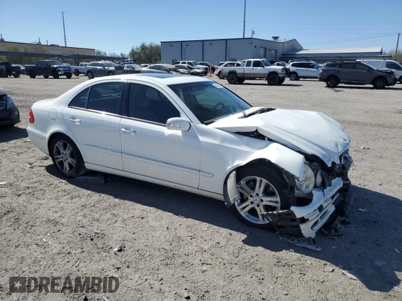 2005 Mercedes-Benz E 5.0L with VIN WDBUF70JX5A628150, listed as a Copart auction lot 46887025 with Not Provided miles and Salvage Title. Bid and sale history available at carsss.com. Image 4.