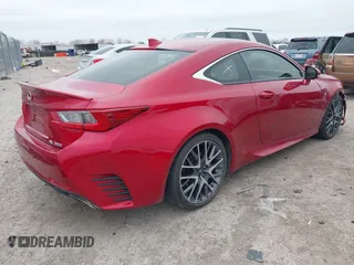 2018 Lexus RC with VIN JTHHZ5BC2J5018533, listed as a IAAI auction lot 41639355 with 68,657 mi miles. Bid and sale history available at carsss.com. Image 4.