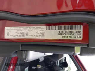 2024 Jeep Grand Cherokee z VIN 1C4RJYB67RC135573, wystawiony jako IAAI lot #42583658 z przebiegiem 21 552 mil mil oraz . Historia ofert i sprzedaży dostępna na DreamBid. Obrazek 9.