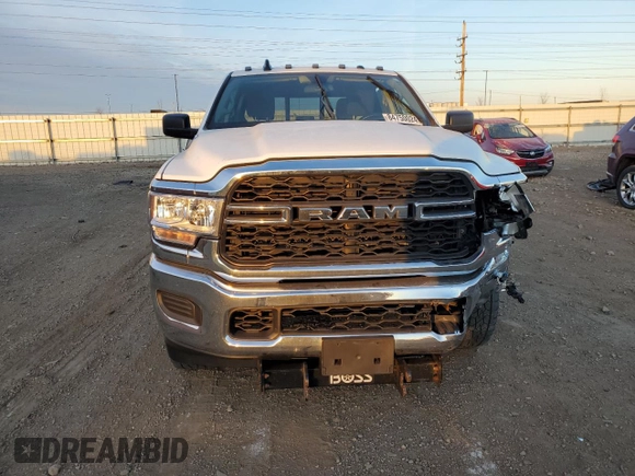 2019 Ram 2500 Tradesman with VIN 3C6UR5CJ1KG587288, listed as a Copart auction lot 84750024 with 57,703 mi miles and Salvage Title. Bid and sale history available at carsss.com. Image 5.