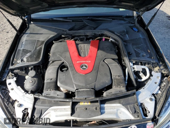 2018 Mercedes-Benz C 43 AMG with VIN 55SWF6EB9JU267340, listed as a Copart auction lot 55448435 with 80,303 mi miles and Clean Title. Bid and sale history available at carsss.com. Image 11.