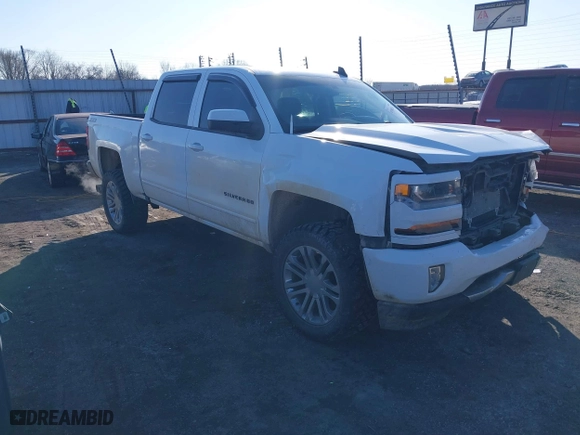 2016 Chevrolet Silverado 1500 LT with VIN 3GCUKREC6GG306239, listed as a IAAI auction lot 41380251 with 128,042 mi miles. Bid and sale history available at carsss.com. Image 1.