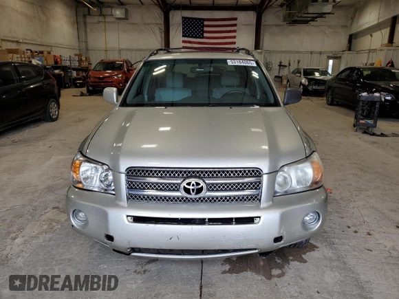 2007 Toyota Highlander Hybrid with VIN JTEHW21A270038923, listed as a Copart auction lot 53184065 with 289,365 mi miles and Clean Title. Bid and sale history available at carsss.com. Image 5.