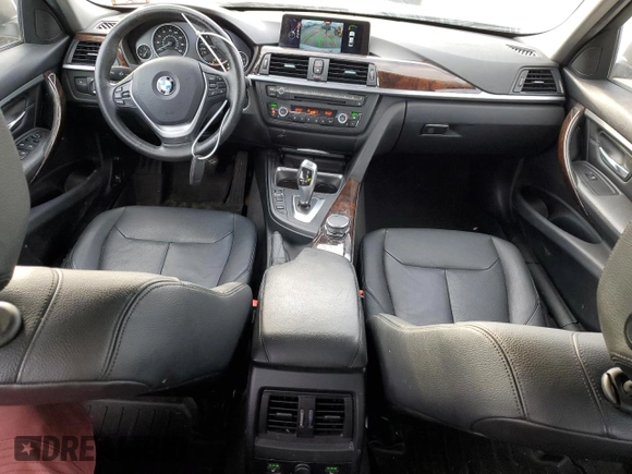 2015 BMW 3 Series 328i xDrive with VIN WBA3B5C5XFF962062, listed as a Copart auction lot 43183655 with 61,542 mi miles and Salvage Title. Bid and sale history available at carsss.com. Image 8.