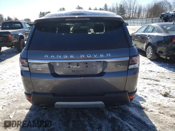 2016 Land Rover Range Rover Sport HSE with VIN SALWR2VF0GA637203, listed as a Copart auction lot 45845495 with 129,923 mi miles and Clean Title. Bid and sale history available at DreamBid. Image 6.