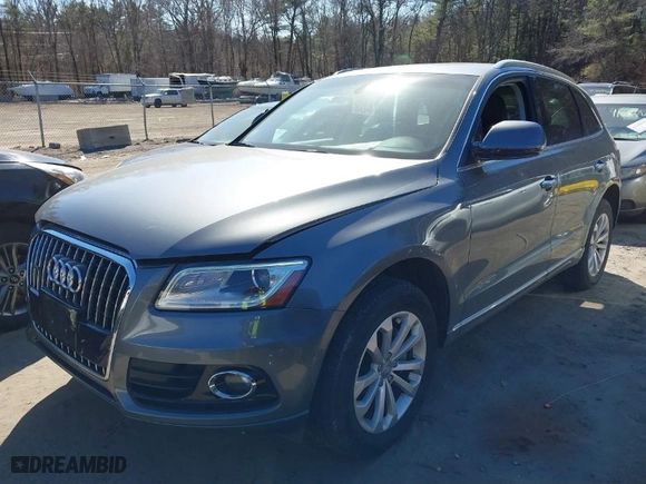 2016 Audi Q5 Premium with VIN WA1C2AFP9GA042540, listed as a IAAI auction lot 41780394 with 91,599 mi miles. Bid and sale history available at carsss.com. Image 2.