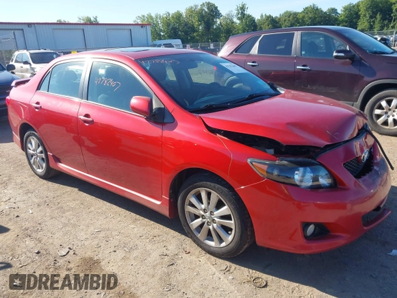 2010 Toyota Corolla with VIN 2T1BU4EE9AC467837, listed as a IAAI auction lot 42782407 with 40,559 mi miles and . Bid and sale history available at DreamBid. Image 1.