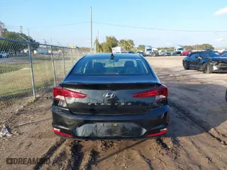 2020 Hyundai Elantra SEL with VIN 5NPD84LF1LH566967, listed as a IAAI auction lot 41216853 with 123,660 mi miles. Bid and sale history available at carsss.com. Image 16.