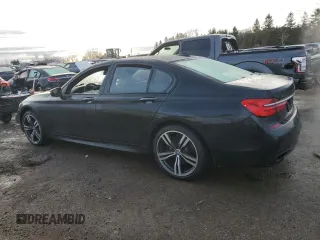 2016 BMW 7 Series 750i xDrive with VIN WBA7B0C56GG527023, listed as a Copart auction lot 46312405 with 66,018 mi miles and Clean title. Bid and sale history available at DreamBid. Image 2.