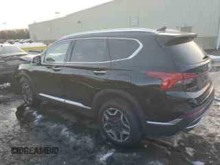 2022 Hyundai Santa Fe Limited with VIN 5NMS4DAL3NH386384, listed as a Copart auction lot 43608965 with 0 mi miles and Salvage Title. Bid and sale history available at carsss.com. Image 2.