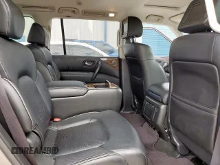 2017 Infiniti QX80 with VIN JN8AZ2NF9H9641338, listed as a Copart auction lot 56565675 with 164,024 mi miles and Salvage title. Bid and sale history available at DreamBid. Image 11.