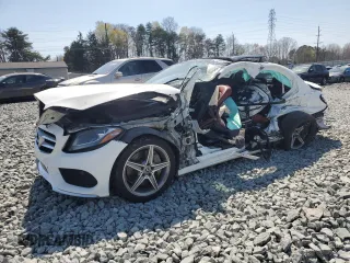 2018 Mercedes-Benz C 300 with VIN 55SWF4JB5JU240811, listed as a Copart auction lot 51040005 with Not provided miles and Salvage title. Bid and sale history available at DreamBid. Image 1.