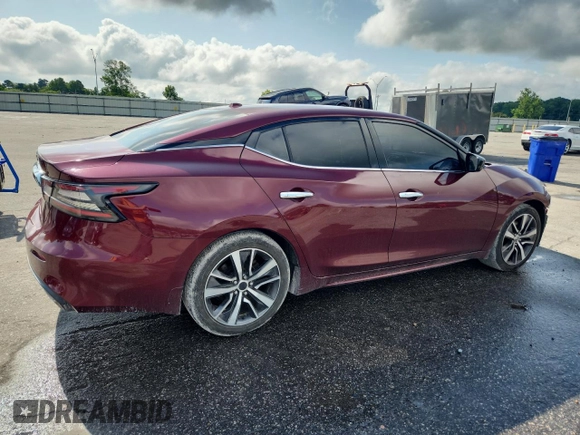 2020 Nissan Maxima S with VIN 1N4AA6BV2LC378259, listed as a Copart auction lot 59784475 with 123,973 mi miles and Salvage title. Bid and sale history available at DreamBid. Image 3.
