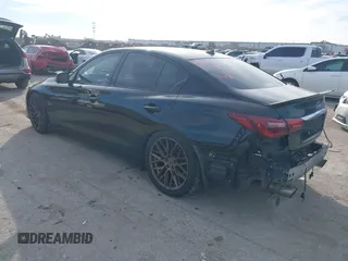 2019 Infiniti Q50 Luxe z VIN JN1EV7AP8KM519419, wystawiony jako IAAI lot #41278134 z przebiegiem 91 902 mil mil oraz . Historia ofert i sprzedaży dostępna na DreamBid. Obrazek 3.