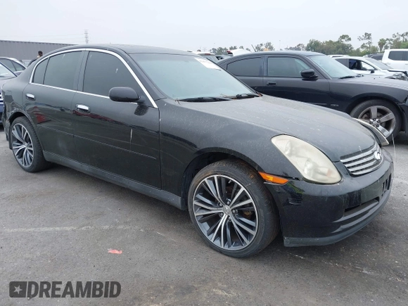 2004 Infiniti G35 w/Leather z VIN JNKCV51E44M114392, wystawiony jako IAAI lot #42477169 z przebiegiem 164 521 mil mil oraz . Historia ofert i sprzedaży dostępna na DreamBid. Obrazek 1.