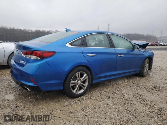 2019 Hyundai Sonata SEL with VIN 5NPE34AFXKH783387, listed as a Copart auction lot 47811045 with 132,069 mi miles and Salvage Title. Bid and sale history available at DreamBid. Image 3.
