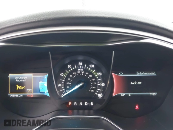 2016 Ford Fusion SE with VIN 3FA6P0H78GR397125, listed as a IAAI auction lot 42039241 with 98,936 mi miles and . Bid and sale history available at carsss.com. Image 7.