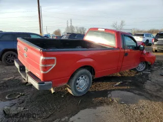 2014 Ford F-150 XL with VIN 1FTMF1CM7EKE03408, listed as a Copart auction lot 49476155 with 217,914 mi miles and Salvage Title. Bid and sale history available at carsss.com. Image 3.