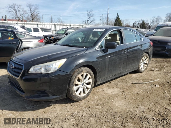 2017 Subaru Legacy with VIN 4S3BNAB61H3048067, listed as a Copart auction lot 48933695 with 121,109 mi miles and Clean Title. Bid and sale history available at carsss.com. Image 1.