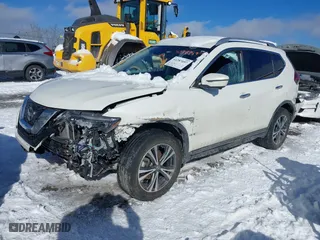 2019 Nissan Rogue SV with VIN JN8AT2MV1KW391418, listed as a IAAI auction lot 41287697 with 68,329 mi miles. Bid and sale history available at carsss.com. Image 17.