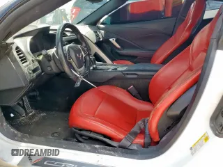 2017 Chevrolet Corvette 1LT with VIN 1G1YB2D74H5124019, listed as a Copart auction lot 61194775 with Not provided miles and Clean title. Bid and sale history available at DreamBid. Image 7.