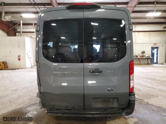2022 Ford Transit Passenger Wagon XL with VIN 1FBAX2C83NKA79919, listed as a Copart auction lot 50464935 with 33,373 mi miles and Clean Title. Bid and sale history available at carsss.com. Image 6.