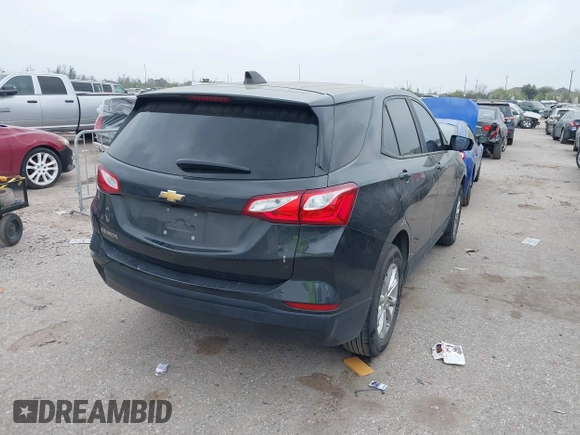 2021 Chevrolet Equinox LS with VIN 2GNAXHEV7M6152848, listed as a IAAI auction lot 41765165 with 74,659 mi miles. Bid and sale history available at carsss.com. Image 4.