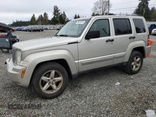 2008 Jeep Liberty Limited with VIN 1J8GP58K78W147401, listed as a Copart auction lot 49616575 with 155,733 mi miles and Salvage Title. Bid and sale history available at carsss.com. Image 1.