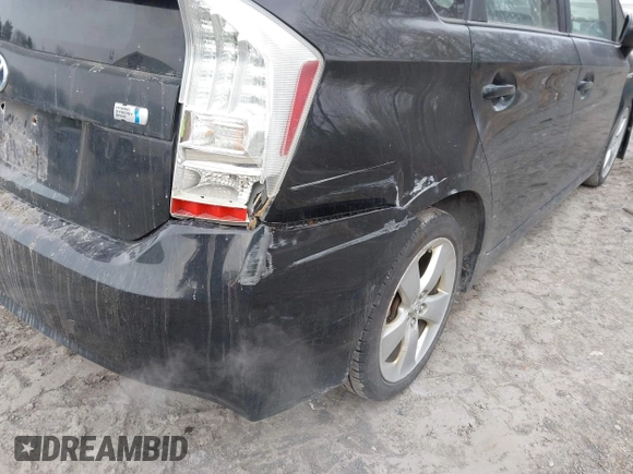2010 Toyota Prius II with VIN JTDKN3DU9A0023156, listed as a IAAI auction lot 41253122 with 195,810 mi miles. Bid and sale history available at carsss.com. Image 6.