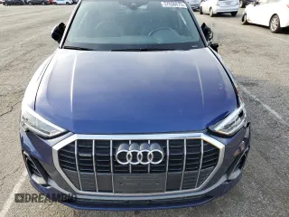 2021 Audi Q3 S line Premium Plus with VIN WA1EECF3XM1053860, listed as a Copart auction lot 37636673 with 28,207 mi miles. Bid and sale history available at carsss.com. Image 12.