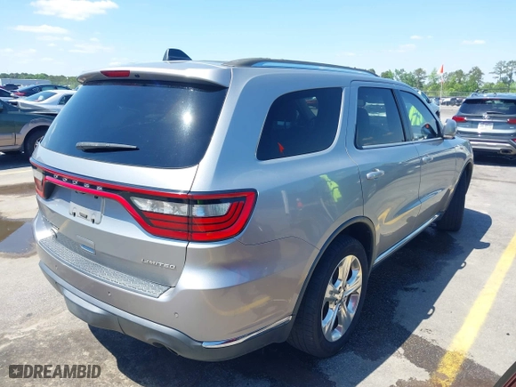 2014 Dodge Durango Limited with VIN 1C4RDHDG0EC281689, listed as a IAAI auction lot 41981255 with 153,772 mi miles. Bid and sale history available at carsss.com. Image 4.