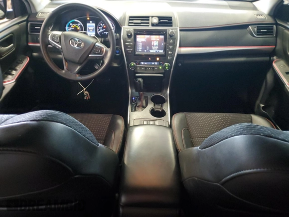 2015 Toyota Camry LE with VIN 4T1BD1FK9FU159561, listed as a Copart auction lot 54581565 with 34,254 mi miles and Salvage Title. Bid and sale history available at DreamBid. Image 8.