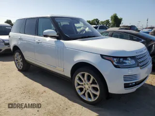 2014 Land Rover Range Rover HSE with VIN SALGS2WF5EA192980, listed as a Copart auction lot 61800795 with 54,983 mi miles and Clean title. Bid and sale history available at DreamBid. Image 4.