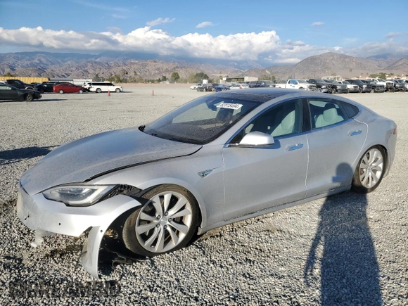 2016 Tesla Model S 90D with VIN 5YJSA1E26GF147974, listed as a Copart auction lot 82815404 with 126,609 mi miles and Salvage Title. Bid and sale history available at DreamBid. Image 1.