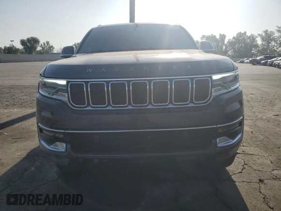 2022 Jeep Wagoneer Series III with VIN 1C4SJVDT5NS150897, listed as a Copart auction lot 61303065 with 80,148 mi miles and Salvage title. Bid and sale history available at DreamBid. Image 5.