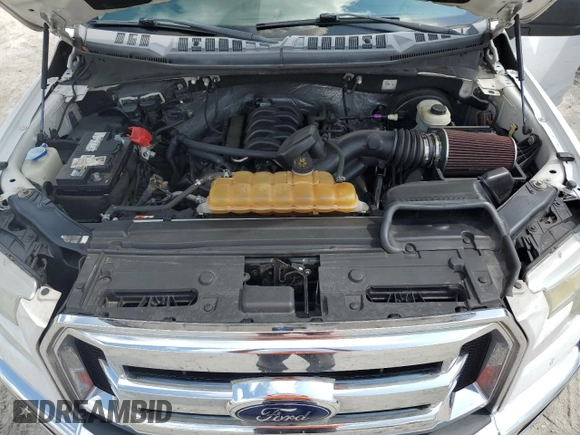 2016 Ford F-150 XL with VIN 1FTEW1CF8GKE97257, listed as a Copart auction lot 58475435 with 215,849 mi miles and Salvage title. Bid and sale history available at DreamBid. Image 11.