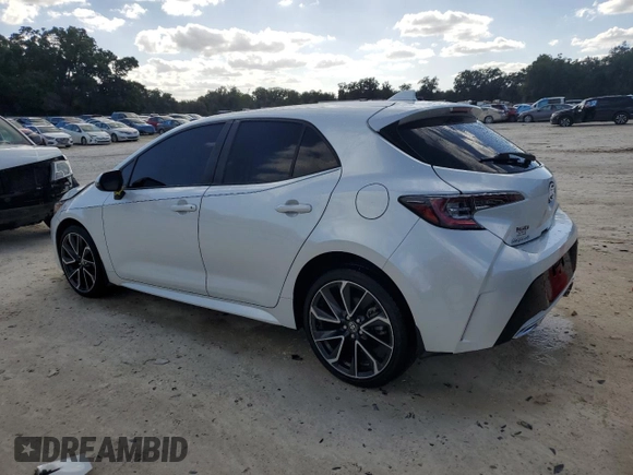 2021 Toyota Corolla Hatchback XSE with VIN JTNC4MBE0M3114470, listed as a Copart auction lot 75450734 with 38,346 mi miles and Non Repairable. Bid and sale history available at carsss.com. Image 2.