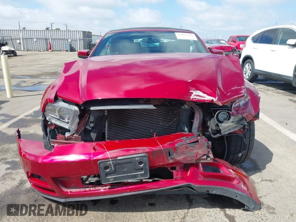 2014 Ford Mustang V6 with VIN 1ZVBP8EM1E5328100, listed as a IAAI auction lot 42075826 with 83,921 mi miles and . Bid and sale history available at DreamBid. Image 13.