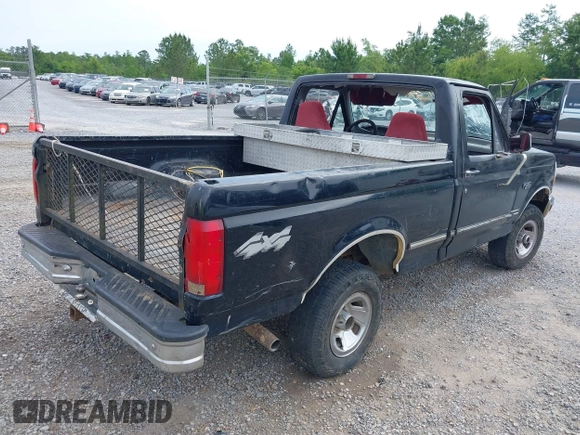 1996 Ford F-150 with VIN 1FTEF14YXTLC16404, listed as a IAAI auction lot 42196955 with Not provided miles and . Bid and sale history available at DreamBid. Image 4.
